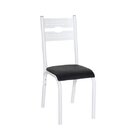 Conjunto De Mesa Com 4 Cadeiras Luna Clássica Ciplafe Branco/