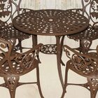 Conjunto De Mesa Com 4 Cadeiras Malbec, Ombrelone E 2 Espregu