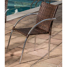 Conjunto De Mesa Com 4 Cadeiras Mary - Alegro - Castanho