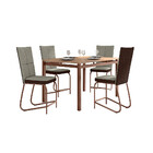 Conjunto De Mesa Com 4 Cadeiras Valencia Fabone