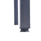 Conjunto de Mesa com 8 Cadeiras Aluminío e material reciclado Dora Cinza Naterial