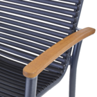 Conjunto de Mesa com 8 Cadeiras Aluminío e material reciclado Dora Cinza Naterial