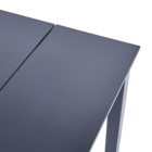 Conjunto de Mesa com 8 Cadeiras Aluminío e material reciclado Dora Cinza Naterial