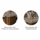 Conjunto De Mesa Com 8 Cadeiras Para Sala De Jantar 130x130 A