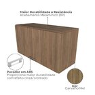 Conjunto De Mesa Com Armário De Escritório, Armário Aéreo E 3