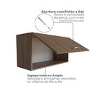 Conjunto De Mesa Com Armário De Escritório, Armário Aéreo E 3