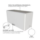 Conjunto De Mesa Com Armário De Escritório, Armário Aéreo E 3