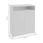 Conjunto De Mesa Com Armário De Escritório, Estante E Gavetei