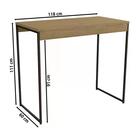 Conjunto De Mesa Com Banquetas Industrial Crome Li016/li024 K