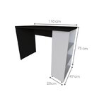 Conjunto De Mesa Com Prateleiras Para Escritório Ou Home Offi