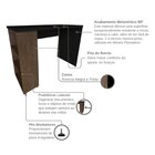 Conjunto De Mesa Com Prateleiras Para Escritório Ou Home Offi