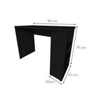 Conjunto De Mesa Com Prateleiras Para Escritório Ou Home Offi