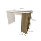 Conjunto De Mesa Com Prateleiras Para Escritório Ou Home Offi