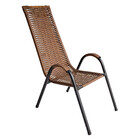 Conjunto De Mesa De Centro E 2 Cadeiras Canadá Para Área Exte