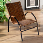 Conjunto De Mesa De Centro E 4 Cadeiras Ônix Para Área Externa