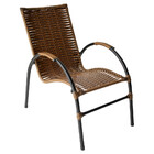 Conjunto De Mesa De Centro E 4 Cadeiras Ônix Para Área Externa