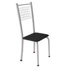 Conjunto De Mesa De Cozinha Com Tampo De Vidro E 4 Cadeiras I