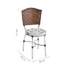 Conjunto De Mesa De Cozinha Com Tampo De Vidro E 6 Lugares El