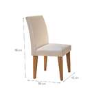 Conjunto De Mesa De Jantar Ane Com 4 Cadeiras Estofadas Gréci