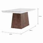 Conjunto De Mesa De Jantar Clara I Com Vidro E 6 Cadeiras Gré