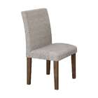 Conjunto De Mesa De Jantar Com 4 Cadeiras Classic Suede Choco