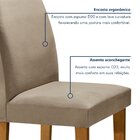 Conjunto De Mesa De Jantar Com 4 Cadeiras Classic Veludo Ypê