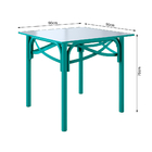 Conjunto De Mesa De Jantar Com 4 Cadeiras E Tampo De Madeira