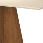 Conjunto De Mesa De Jantar Com 6 Cadeiras Estofadas Amanda Su