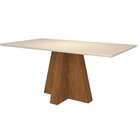 Conjunto De Mesa De Jantar Com 6 Cadeiras Estofadas Amanda Su