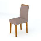 Conjunto De Mesa De Jantar Com Tampo De Vidro E 4 Cadeiras An