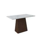 Conjunto De Mesa De Jantar Com Tampo De Vidro Jasmin E 4 Cade