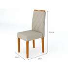 Conjunto De Mesa De Jantar Com Tampo Giratório Júlia E 6 Cade