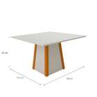 Conjunto De Mesa De Jantar Com Tampo Giratório Júlia E 6 Cade