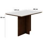Conjunto De Mesa De Jantar Com Vidro E 4 Cadeiras Ane I Velud