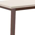 Conjunto De Mesa De Jantar Croácia Com 6 Cadeiras Linho Off W