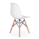 Conjunto De Mesa De Jantar Eames Eiffel Redonda 100cm Tampo D