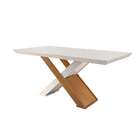 Conjunto De Mesa De Jantar Imperatriz Com 6 Cadeiras Estofada