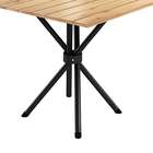 Conjunto De Mesa De Jantar Lizzi Com 4 Cadeiras Estofadas Mad