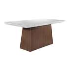 Conjunto De Mesa De Jantar Luna I Com Vidro E 6 Cadeiras Gréc