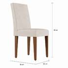 Conjunto De Mesa De Jantar Munique Ii Com Tampo De Vidro Off