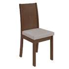 Conjunto De Mesa De Jantar Retangular Com 4 Cadeiras Athenas