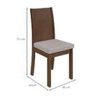 Conjunto De Mesa De Jantar Retangular Com 4 Cadeiras Athenas