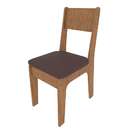 Conjunto De Mesa De Jantar Retangular Com 4 Cadeiras Cairo Po