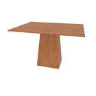 Conjunto De Mesa De Jantar Retangular Com 4 Cadeiras Cairo Po