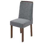 Conjunto De Mesa De Jantar Retangular Com Tampo De Vidro Off