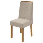 Conjunto De Mesa De Jantar Retangular Com Tampo De Vidro Pret