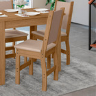 Conjunto De Mesa De Jantar Retangular Com Tampo Mdp Bellagio