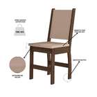 Conjunto De Mesa De Jantar Retangular Com Tampo Mdp Bellagio
