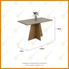 Conjunto De Mesa De Jantar Samy Com 6 Cadeiras Roma Imbuia E
