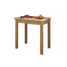 Conjunto De Mesa Dobrável Com 4 Bancos Romana  Inovata/linho